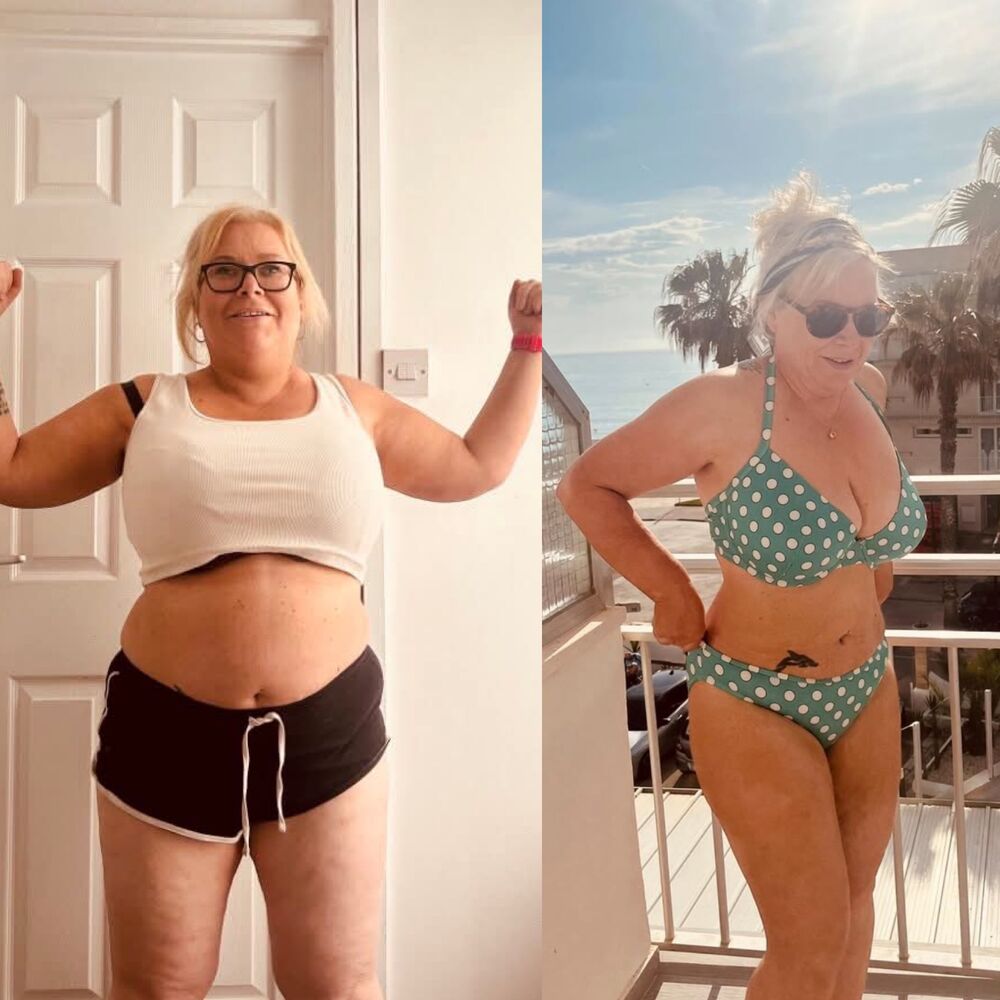 Real client transformation, before and after