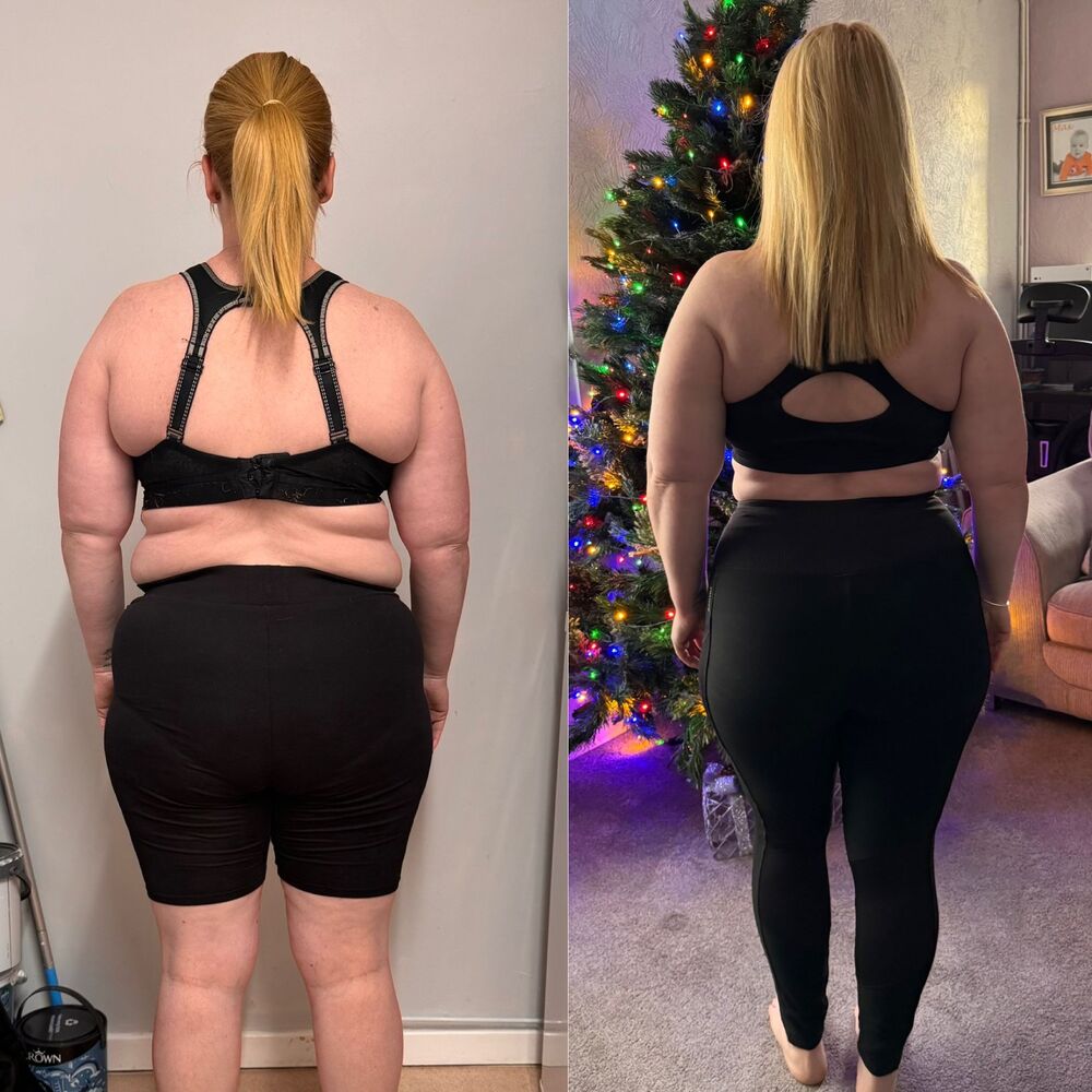 Real client transformation, before and after