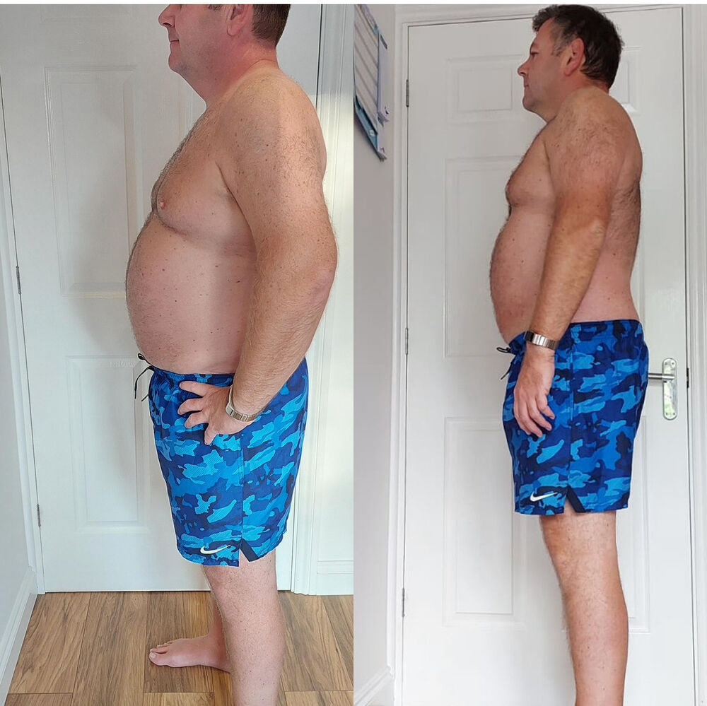 Real client transformation, before and after