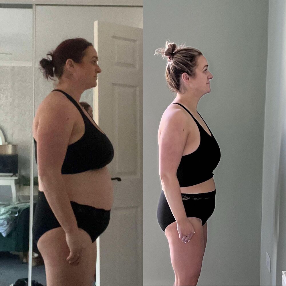 Real client transformation, before and after
